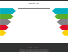 Tablet Screenshot of aimmail.com